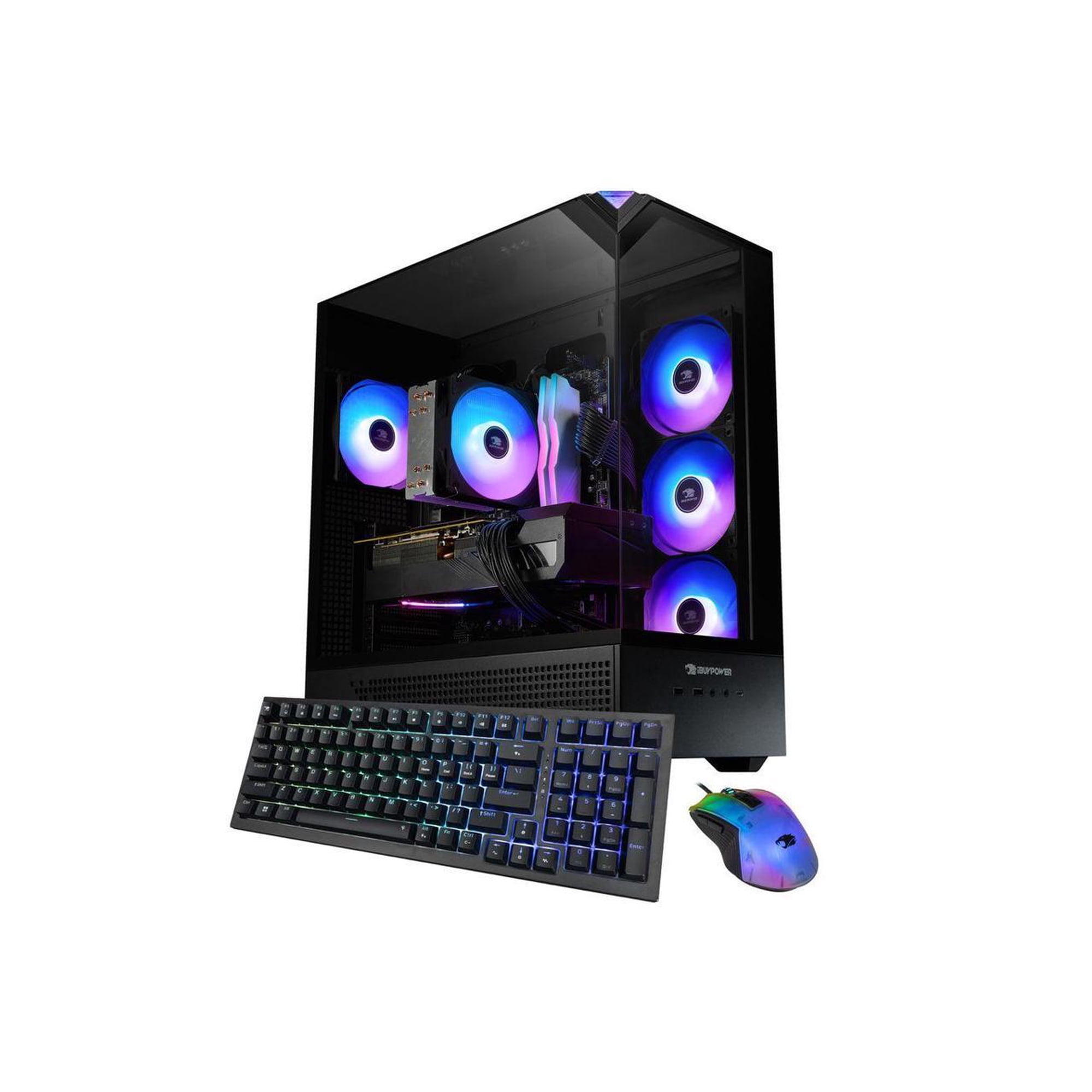 iBUYPOWER EBA7N5602 Gaming PC Ryzen 7 8700F RTX 5060 32GB RAM 1TB SSD