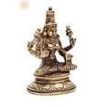 thumbnail image 2 of 3.2" Goddess Lakshmi Statue | Handmade | Made in India, 2 of 3