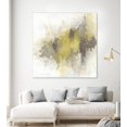 thumbnail image 1 of "Saffron Abstrait I" Fine Impression sur Toile Art Giant 72"x72 Pouces, 1 of 6