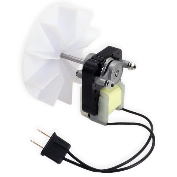 SM550, Universal Bathroom Vent Fan Motor Replacement Kit, 50 CFM, Compatible with Bay Motors, Sears 569, Uppco, Ventorola E498-1, Dayton, Nutone Broa