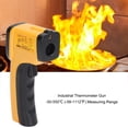thumbnail image 3 of Pistola De Temperatura Industrial, -50-550 Grados Celsius -58-1112 ℉ Termómetro Infrarrojo Con Indicador De Objetivo Láser Sin Contacto Para Tubería De Agua Caliente, 3 of 7