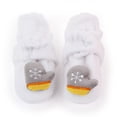 thumbnail image 4 of HBYJLZYG Christmas Baby Shoes Snowfield Booties Ankle Booties, Newborn Infant Baby Girls Christmas Shoes Footwear Crib Warm Winter Bootie, 4 of 6