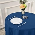 thumbnail image 6 of Coolnut 60" Solid Color Round Tablecloth, Waterproof Tablecloth Stain Resistant and Wrinkle Decorative Patio Table Cloths for Kitchen Dinning Room Party Home Garden Picnic, 6 of 7