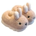 thumbnail image 1 of Fall/Winter Savings! SROBPTY Girl's Slippers, Winter Children Add Non Keep Warm Homepers, 1 of 3
