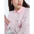 thumbnail image 5 of Free Assembly Women's Cropped Cotton Chore Jacket, Sizes XS-XXL, 5 of 6