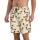 thumbnail image 2 of Balery Dachshund Dog Traje de Baño Estilo Hawaiano para Hombre, Shorts de Secado Rápido con Bolsillos-Medium, 2 of 6