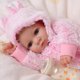 thumbnail image 4 of Muñeca Reborn BABESIDE de 17 cm con kit de alimentación para niños mayores de 3 años, 4 of 5