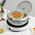 thumbnail image 4 of 2Pcs Home Stainless Steel Frying Baskets Practical French Fries Baskets Kitchen Gadget, 4 of 8