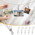 thumbnail image 2 of 5pcs Stainless Steel Clip Hooks For Household Small Items Underwear Socks Drying Clips Clothes Quilts Windproof Clips, 2 of 8