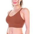 thumbnail image 2 of Angelina Women's Wire-free Seamless Bra with Adjustable Closure (6-Pack), 2 of 4