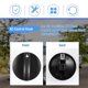 thumbnail image 4 of Car Air Condition A/C Panel Control Switch Knob Black for Toyota Hilux Vigo 2004-2011 55905-0K011 55, 4 of 5