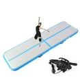 thumbnail image 6 of Fbsport Blue 13ft/4m*1m*0.1m Air Track Mat Inflatable Gymnastics Air Track with Electric Air Pump for Practice Gymnastics, Yoga,Kid Safty mat,Tumbling,Parkour, Home Floor, 6 of 11