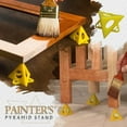 thumbnail image 1 of Mini Painting Stands for Canvas and Cabinet Door Risers Pouring Paint Support Yellow Plastic, 1 of 6
