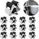 thumbnail image 1 of GDRHVFD | Colgador de escobas de pared, 12 piezas, soporte para escobas de pared, el grosor del soporte para escobas es de 0,7 mm y no de 0,4 mm para lavadero, cocina, baño, garaje y jardín, 1 of 5