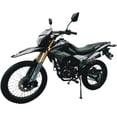 thumbnail image 2 of Hawk DLX 250 EFI Motorcycle Endure Dirt Bike Hawk Deluxe Dirt Bike Motorcycle (Sporty Green Color), 2 of 6