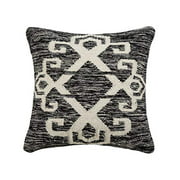Pomeroy 908255-P Sangwa 20 X 0 inch Distressed Black/White Pillow Cover