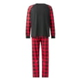 thumbnail image 4 of Fiomva Christmas Pajamas for Family, 2023 Xmas PJS Set Holiday Sleepwear Funny Santa printed Matching Family Jammies Pajamas, 4 of 10