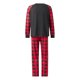 thumbnail image 2 of Pijamas Para La Familia Camiseta Con Estampado De Alce Y Letras NavideñAs A Juego Con Pantalones A Cuadros, 2 of 4