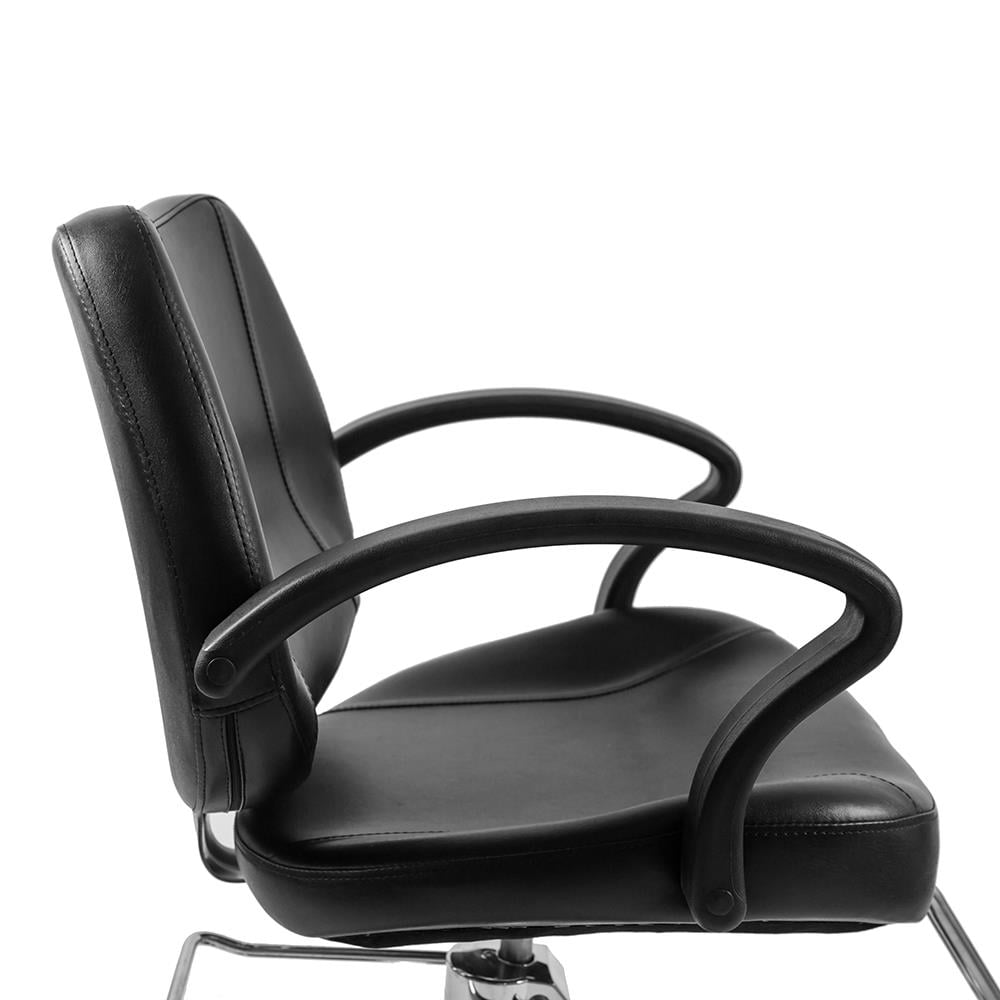 Zimtown Classic Hydraulic Barber Chair, for Salon Beauty Spa Haircutting Hair Styling, Barber Shop Equipment, Heavy Duty Frame (Black)