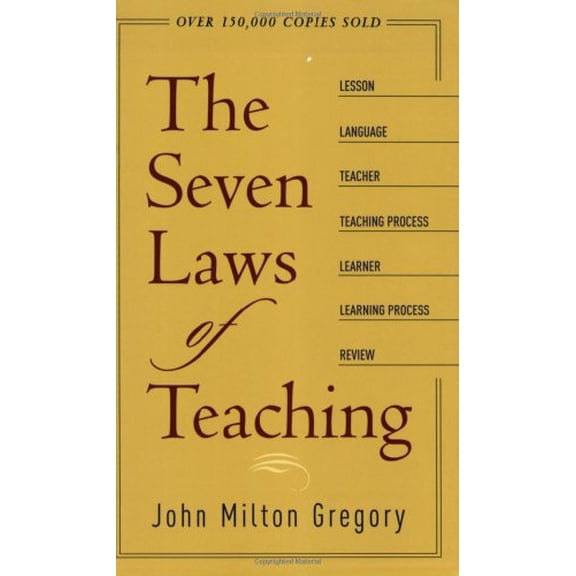 Pre-Owned The Seven Laws of Teaching (Paperback) 0801064961 9780801064968