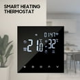 thumbnail image 2 of Eccomum WIFI Smart Heating Thermostat Digital Temperature Controller Mobile Phone APP Control Touchscreen LCD Display Week Programmable Electric Heating Thermostat -freeze for Home School Office Hot, 2 of 7