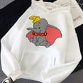 thumbnail image 5 of Sudaderas con capucha de Dumbo de dibujos animados de Disney para mujer, divertidas Camisetas estampadas de Anime Grunge Ullzang Harajuku, Tops Unisex, 5 of 5
