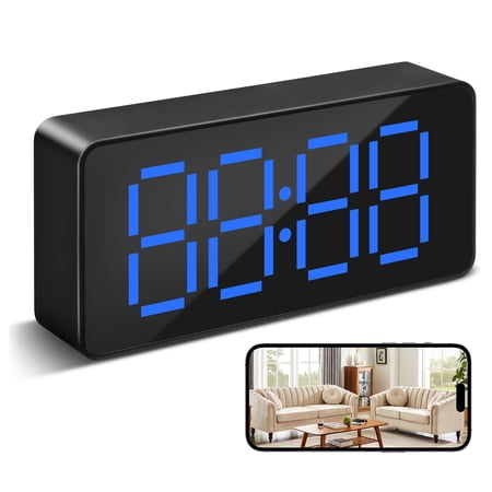 1080P Full HD Indoor Security Camera with Night Vision, 2.4G WiFi Connection, Plug-in Powered for Stable 24/7 Use