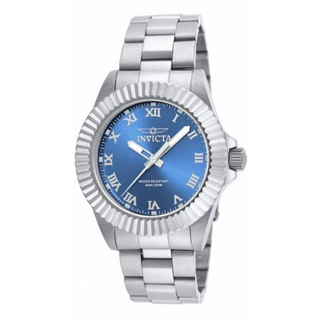 Invicta Men's 16737 Pro Diver Quartz 3 Hand Blue Dial Watch