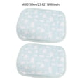 thumbnail image 2 of Methold Alfombrilla de refrigeración para mascotas de 2 piezas, almohadillas refrescantes antideslizantes con estampado elástico, cojines lavables Suministros para perros Verde Methold PT004014-01, 2 of 6