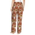 thumbnail image 2 of Bixox Women's Cow Skull Patterned Pajama Pants Loungewear, 2 of 5