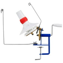 Yarn Ball Winder, 10 Ounce Large-Capacity Wool Winder, Efficient Hand Operated Yarn Cake Making Machine with Adjustable Tabletop Clamp, Upgraded Double Cogwheel