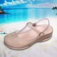 thumbnail image 1 of Zapatos Mujeres Enfermera Garden Eva Lightweight para vacaciones en la playa (38) Café, 1 of 6