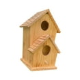 thumbnail image 2 of Casita para pájaros (no requiere montaje). Caja nido gruesa para herrerillos comunes, ideal para descansar y anidar loros. Perfecta para balcón, jardí, 2 of 9