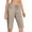 Light Blue, variant on KyCheLot Womens Workout Shorts Fashion Knee Length Drawstring Elastic Waist Shorts Casual Summer Yoga Outfits