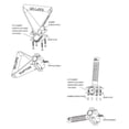 thumbnail image 2 of Raptor Pull Handle and Guide Handle Fits Wooden Beach Sand Scoop Handles, 2 of 5