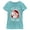 Tahiti Blue, variant on Girl's Lost Gods You Got This Girl  Graphic Tee Tahiti Blue Small