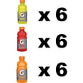 thumbnail image 3 of Gatorade Sports Drinks, Lemon Lime/Orange/Fruit Punch Variety Pack, 12 fl oz, 18 Count Bottles, 3 of 5