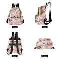 thumbnail image 4 of FORMRS Mini Backpack Purse for Women Travel Daypack Casual Shoulder Bag, Christmas Snowman, 4 of 7
