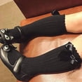 thumbnail image 2 of Baby Knee High Socks Girls Tube Long Socks Boys Newborn Infants Toddlers Ruffled Socks 3-12m, 2 of 2