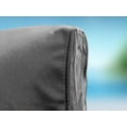 thumbnail image 5 of Malmo Combination Furniture for Outdoor – Wicker Patio Furniture Set with Sectional Set, Six-seat Dining Set, and Chaise Lounge Set (16-Piece, Full-Round Gray Wicker, Sunbrella Canvas Charcoal), 5 of 5