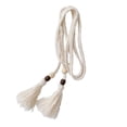 thumbnail image 7 of Adjustable Crochet Waist Rope Bohemian Rope Belt for Casual and Beach Outfit, 7 of 7