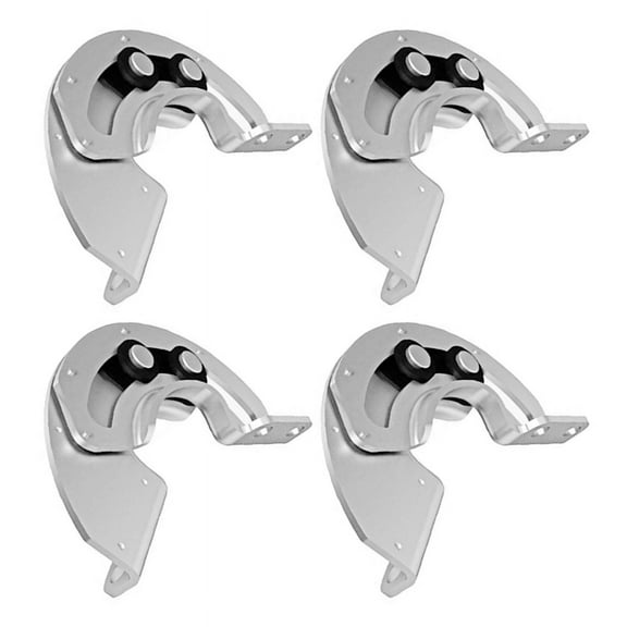 4X Hidden 90 Degree Hinge Industrial Equipment Cabinet Door Carbon Steel Sliding Limit Hinge Fixed Furniture Hinge