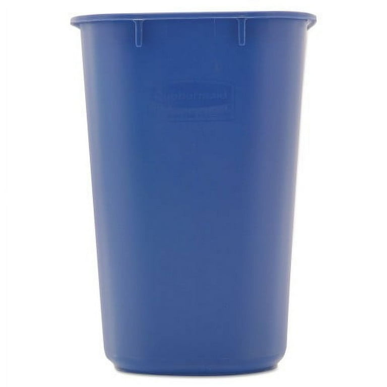 Deskside Recycling Container, Small, 13.63 qt, Plastic, Blue Deskside Recycling Container, Small, 13.63 qt, Plastic, Blue