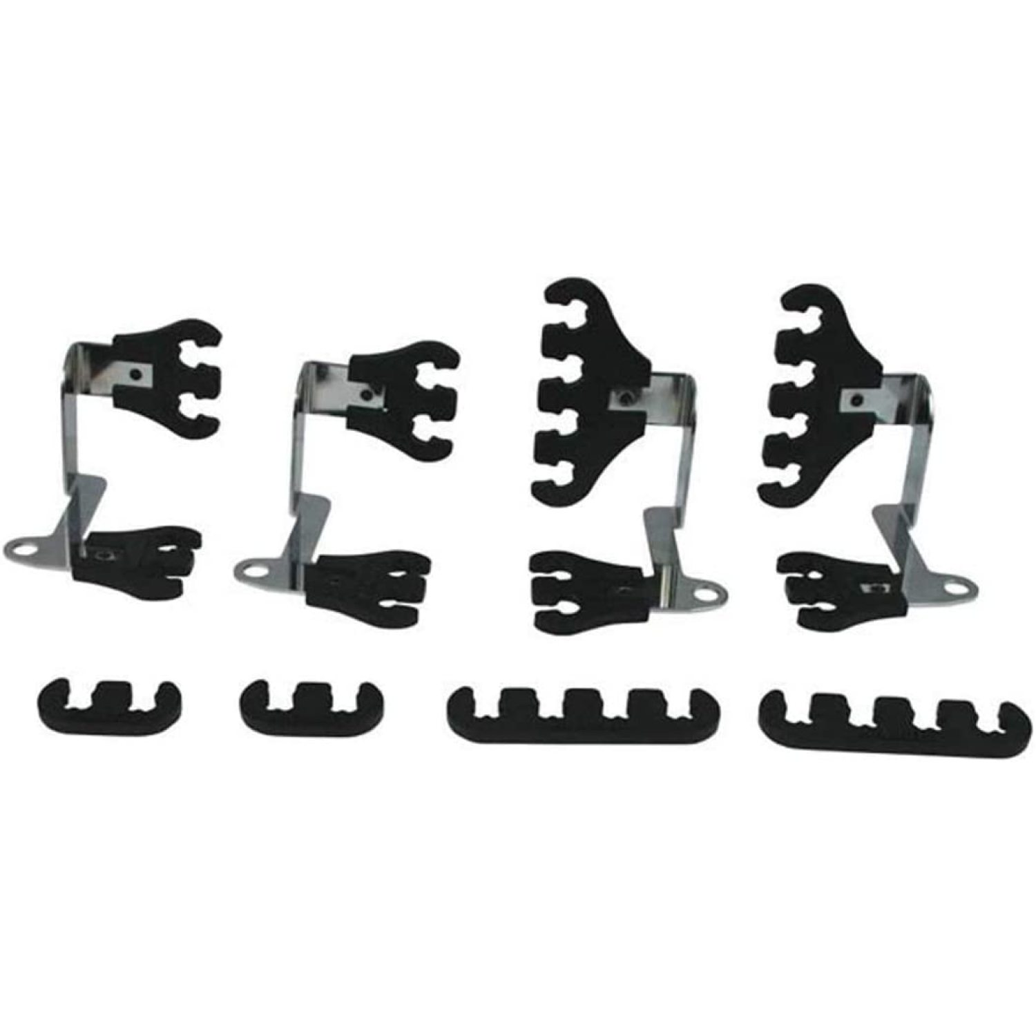  72174 WIRE LOOM KIT,SUPER,BLK, Black, Includes two rightside and two