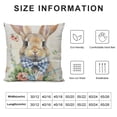 thumbnail image 5 of nygtbtfer Outdoor Throw Pillow Cover Cute Egg Waterproof Cushion Pack on Lattice Pillow Cases Home Decoration for Patio Garden Couch Sofa, 5 of 5