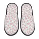 thumbnail image 1 of Balery Floral Pantuflas de Casa de Felpa Silenciosas con Diseño Estampado, Zapatillas Cómodas Antideslizantes de Algodón para Interior-Large, 1 of 8
