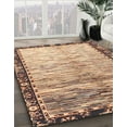 thumbnail image 3 of Ahgly Company Tapis d'Intérieur Lavables en Machine Rectangle Abstrait Jaune, 8' x 12', 3 of 7