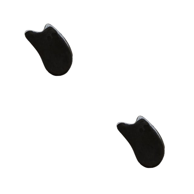 Soidarity Scraping Board Thickened Body Skins Massager Skin Accessories Massage Men Tool Square Plate Gua Women Scrape Sha for Adults Negro 2piezas