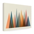 thumbnail image 4 of Canvas Wall Art - Tom Quartermaine 'Mid Century Abstract Mountain' Wall Art for Living Room, Bedroom, or Office DÃ©cor by Trademark Fine Art - 32 x 24 Inches, 4 of 4