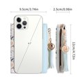thumbnail image 3 of GAEKEAO Small Womens Wallet RFID Blocking Bifold Card Holder Tassel Vegan Leather Wallets Cute Pattern with Zipper Pocket, 3 of 6